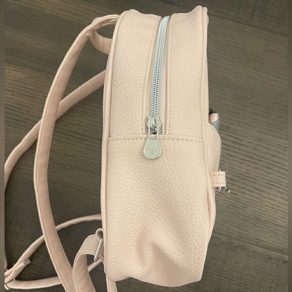 Justice Mini Light Pink Backpack with Camo Wallet - Picture 2 of 11